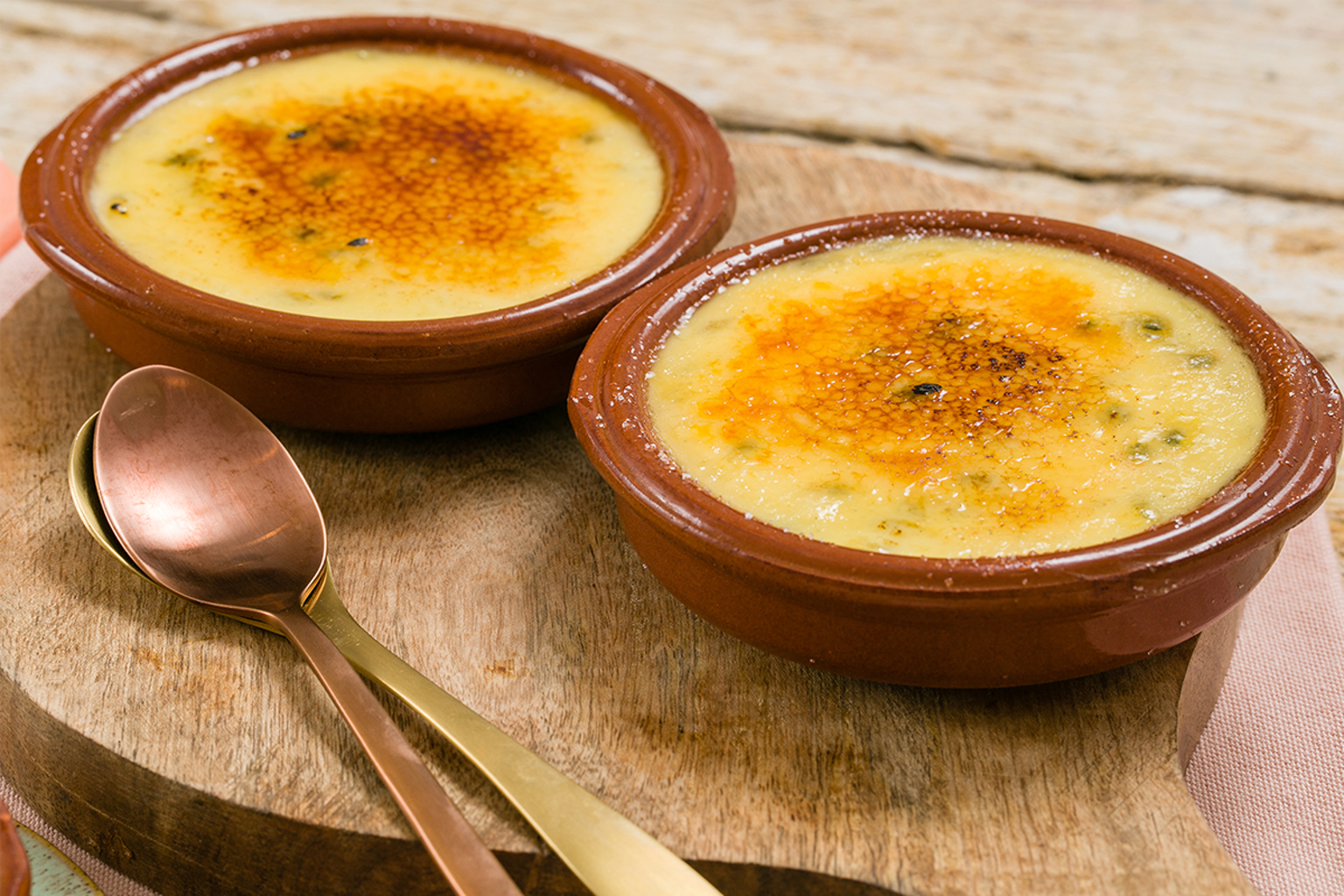 Huisgemaakte crème brûlée van Kimenoli